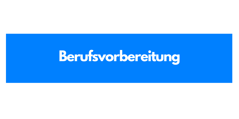 Berufsvorbereitung